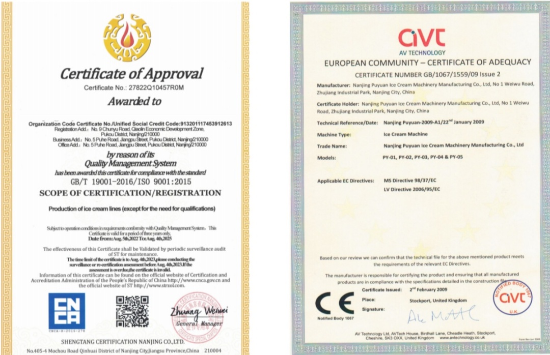 ISO and CE Certified